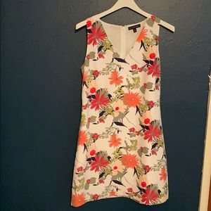 Floral print dress from Banana Republic